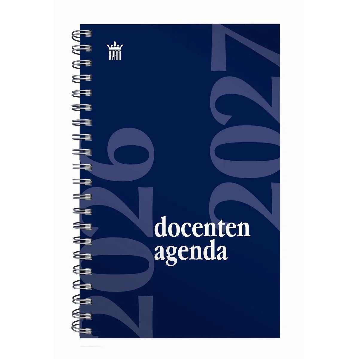 Docenten agenda 2026/2027 - A5 - Spiraal - Weekoverzicht - 12x19 cm de Ryam en Noir – photo produit