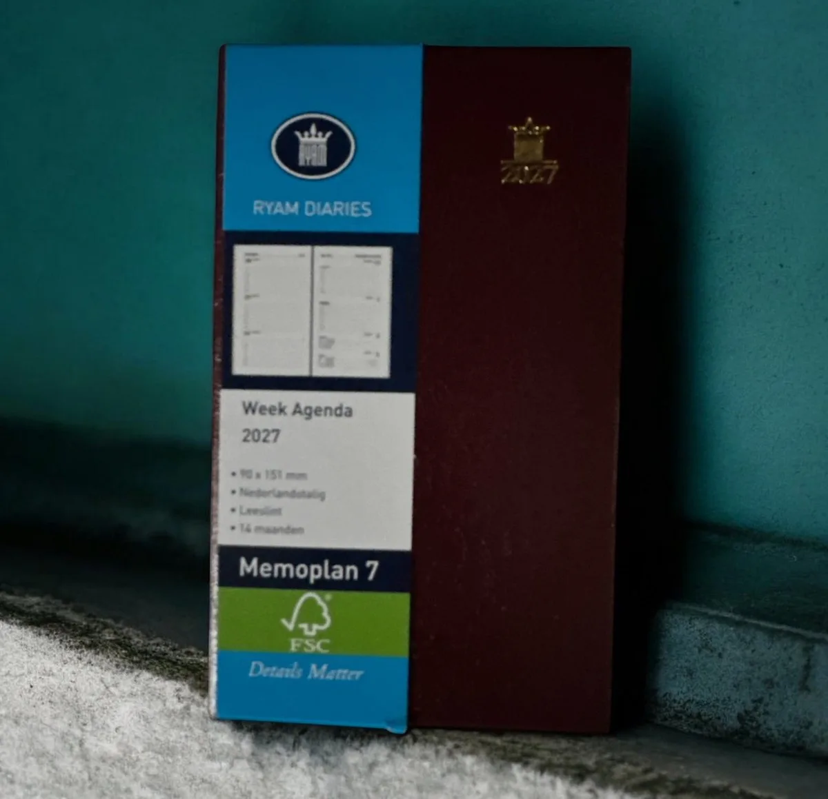 Zakagenda 2027 fra Ryam i Bordeaux – produktbillede