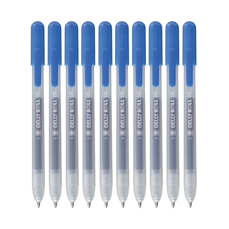 Gelschrijver sakura gelly roll classic 10st blauw | 6 stuks by Sakura – product photo
