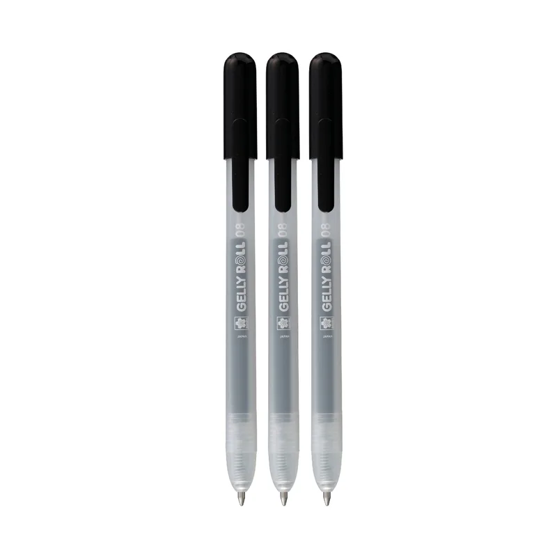 Gelschrijver sakura gelly roll classic 3st zwart | 6 stuks by Sakura – product photo