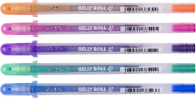 Gelschrijver Sakura Gelly Roll set à 5 kleuren