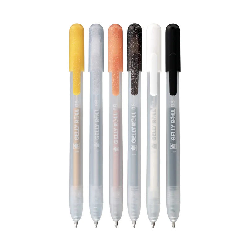 Gelschrijver sakura gelly roll special 6 kleuren | 6 stuks by Sakura – product photo