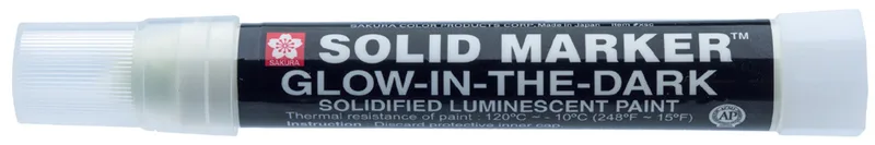 Industriemarker , Solid Marker Glow in the Dark von Sakura – Produktfoto