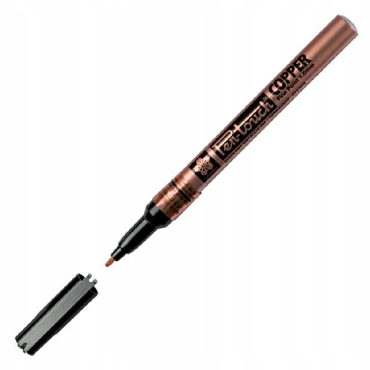 Pen-touch Metallic Marker - Fijne Punt 1 mm - Koperkleurig van Sakura in Koper metallic – productfoto
