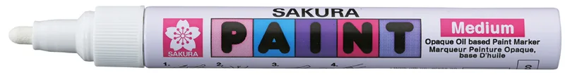Permanent-Marker Paint Marker mittel, rot von Sakura – Produktfoto