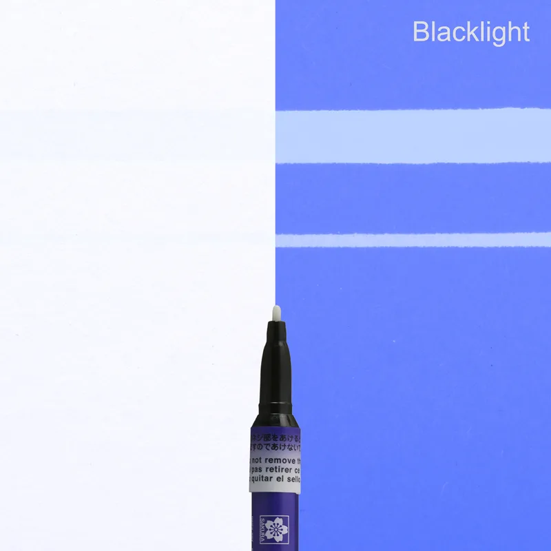 Permanent-Marker Pen-touch UV fein, UV-Blau von Sakura – Produktfoto