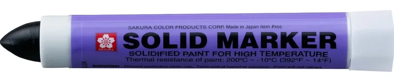Solid Marker original, zwart van Sakura – productfoto