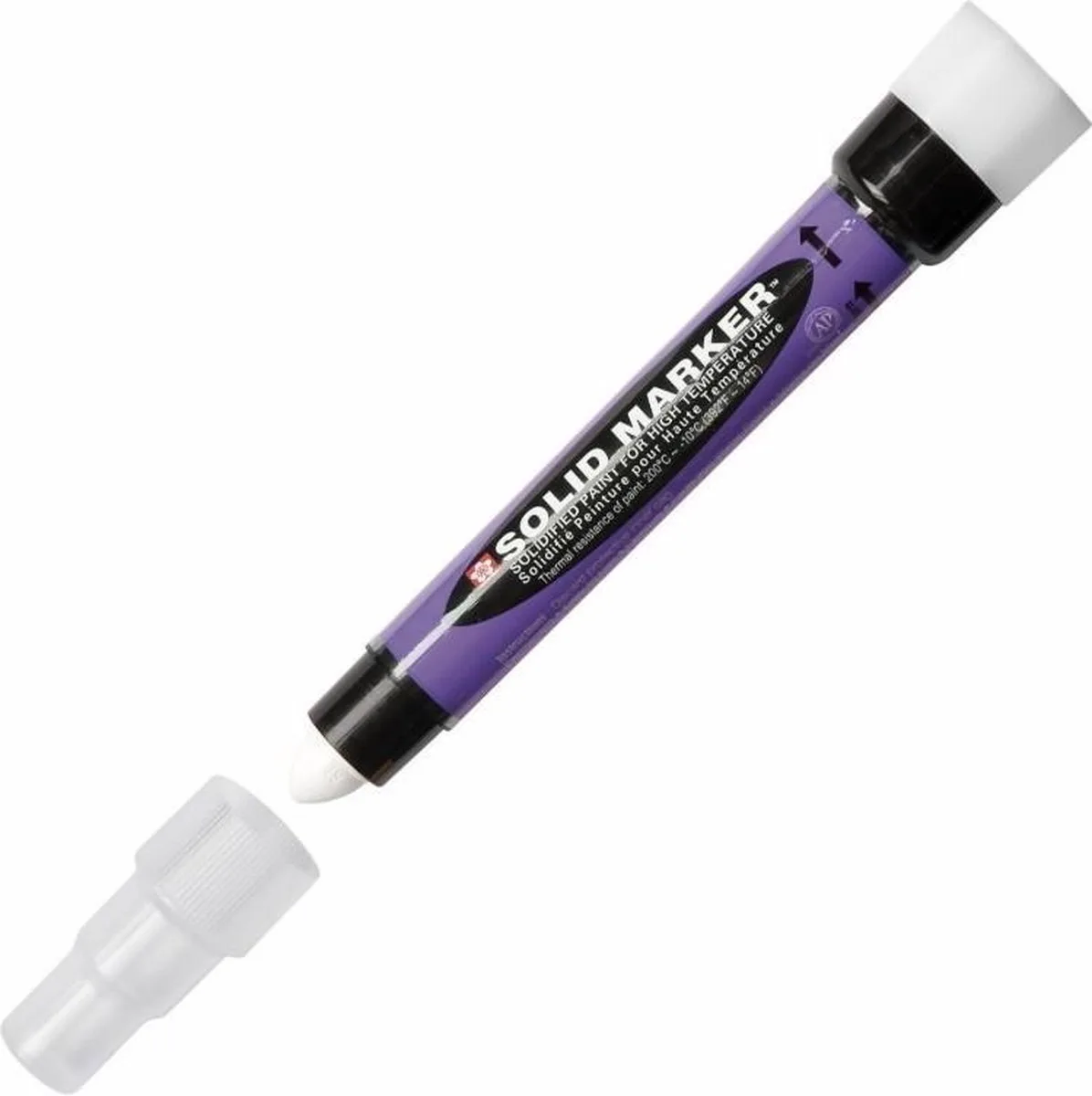 Solid Marker Slim de Sakura en Blanc – photo produit