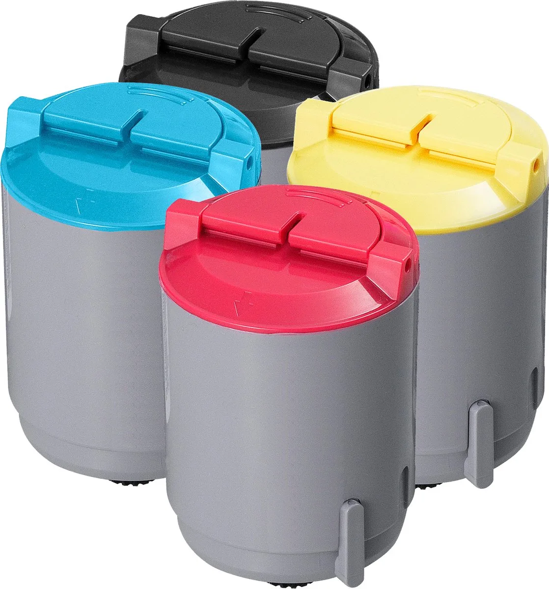 CLP-P300C - Tonercartridge / Cyaan / Geel / Rood / Zwart van Samsung in Meerkleurig – productfoto