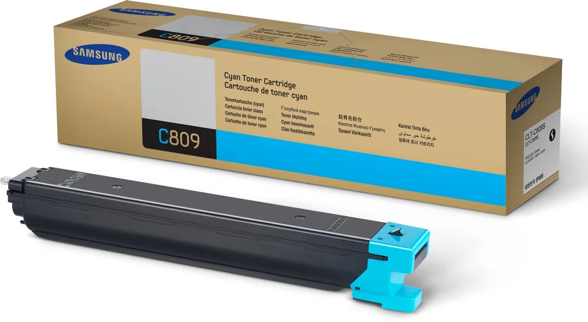CLT-C809S/ELS - Toner van Samsung in Cyaan – productfoto