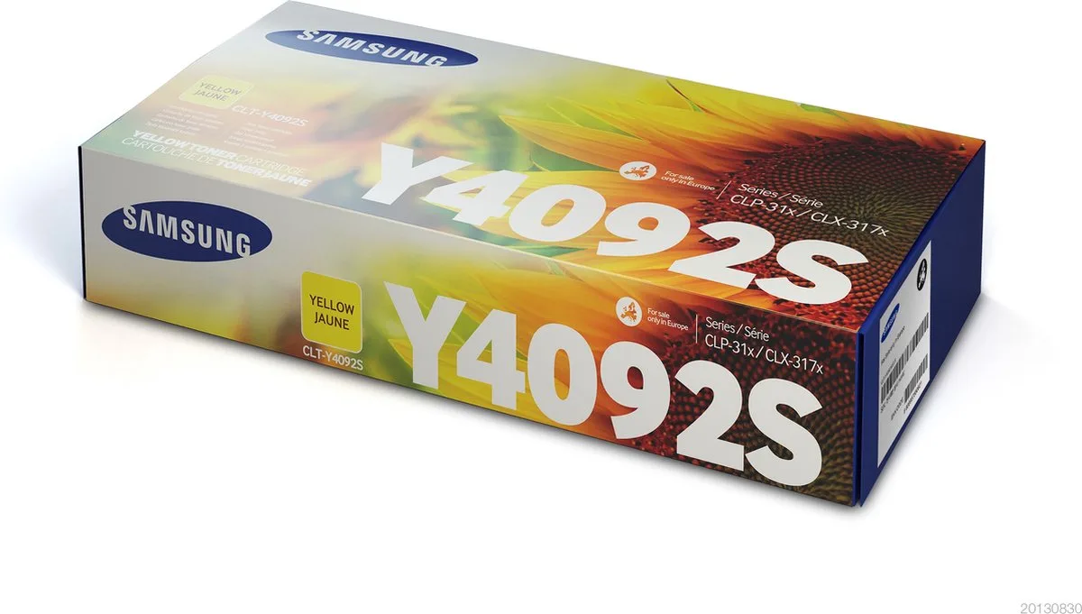 CLT-Y4092S gele tonercartridge van Samsung in Geel – productfoto