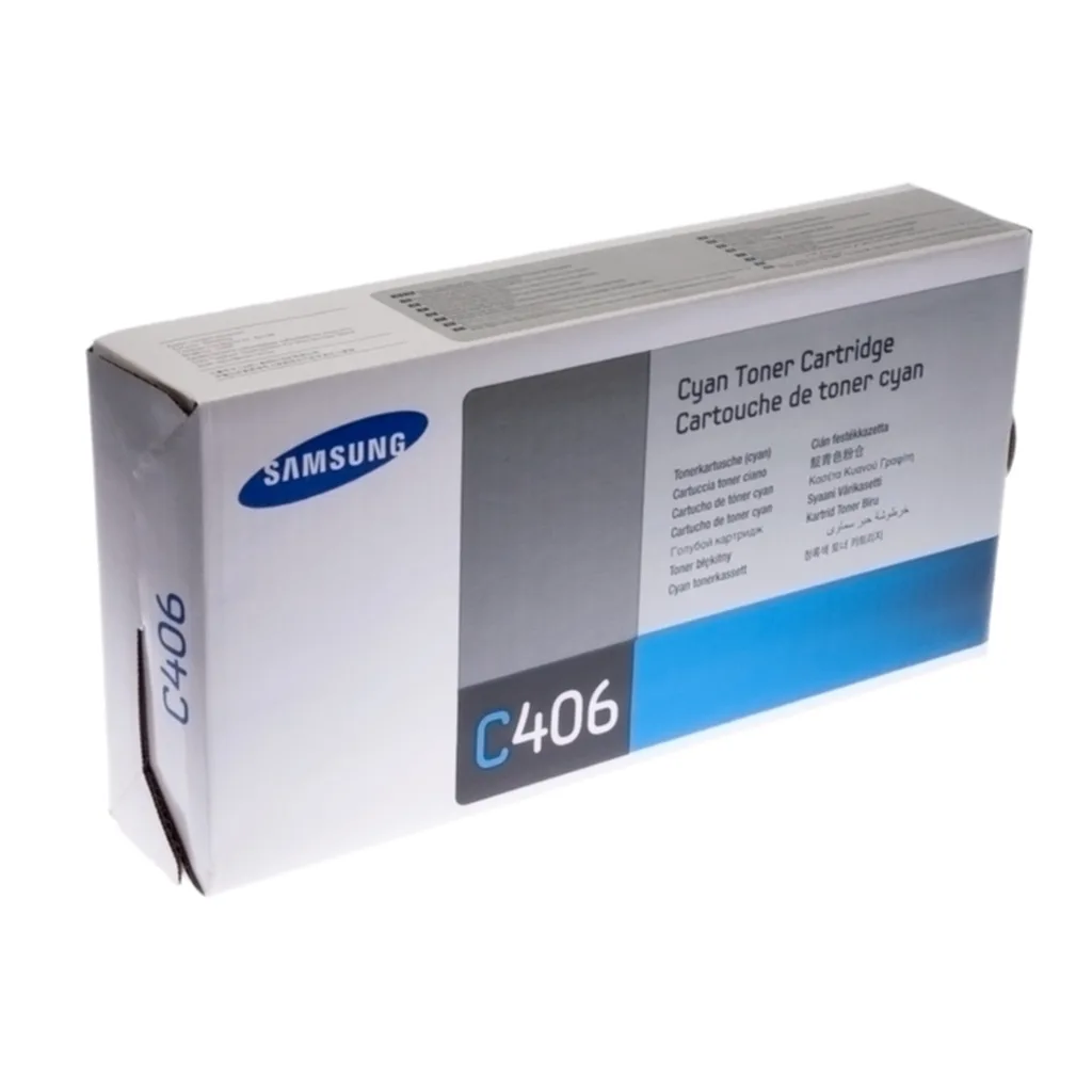 Toner cyaan, 1.000 pagina's CLT-C406S van Samsung – productfoto