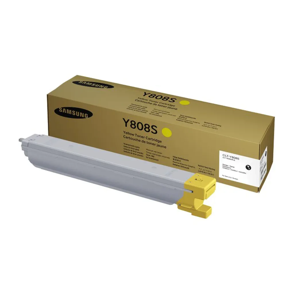Toner gul, 20.000 sider CLT-Y808S Gul fra Samsung – produktbillede