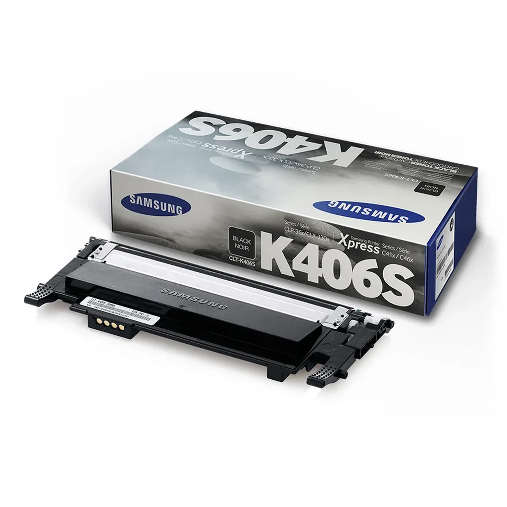 Toner zwart, 1.500 pagina's CLT-K406S van Samsung – productfoto