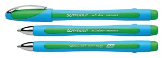 Balpen Schneider Slider Memo extra breed groen van Schneider – productfoto 1 van 3