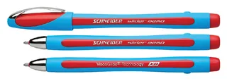 Balpen Schneider Slider Memo extra breed rood van Schneider – productfoto 1 van 3