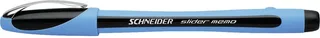 Balpen Schneider Slider Memo extra breed zwart van Schneider – productfoto 2 van 2