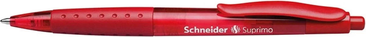 balpen Schneider Suprimo doos met 20 stuks fra Schneider i Rød – produktbillede
