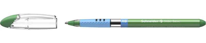 balpen Slider Basic, extra breed, groen van Schneider – productfoto