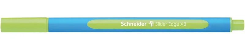 balpen Slider Edge, extra breed, lichtgroen van Schneider – productfoto