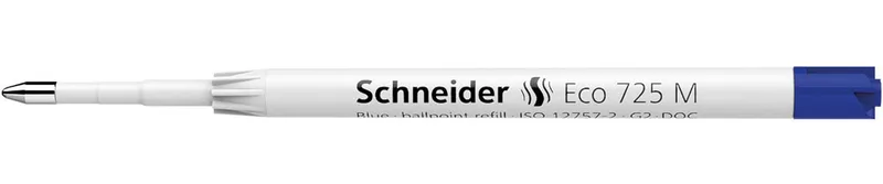 balpenvulling Eco 725, medium, blauw by Schneider – product photo