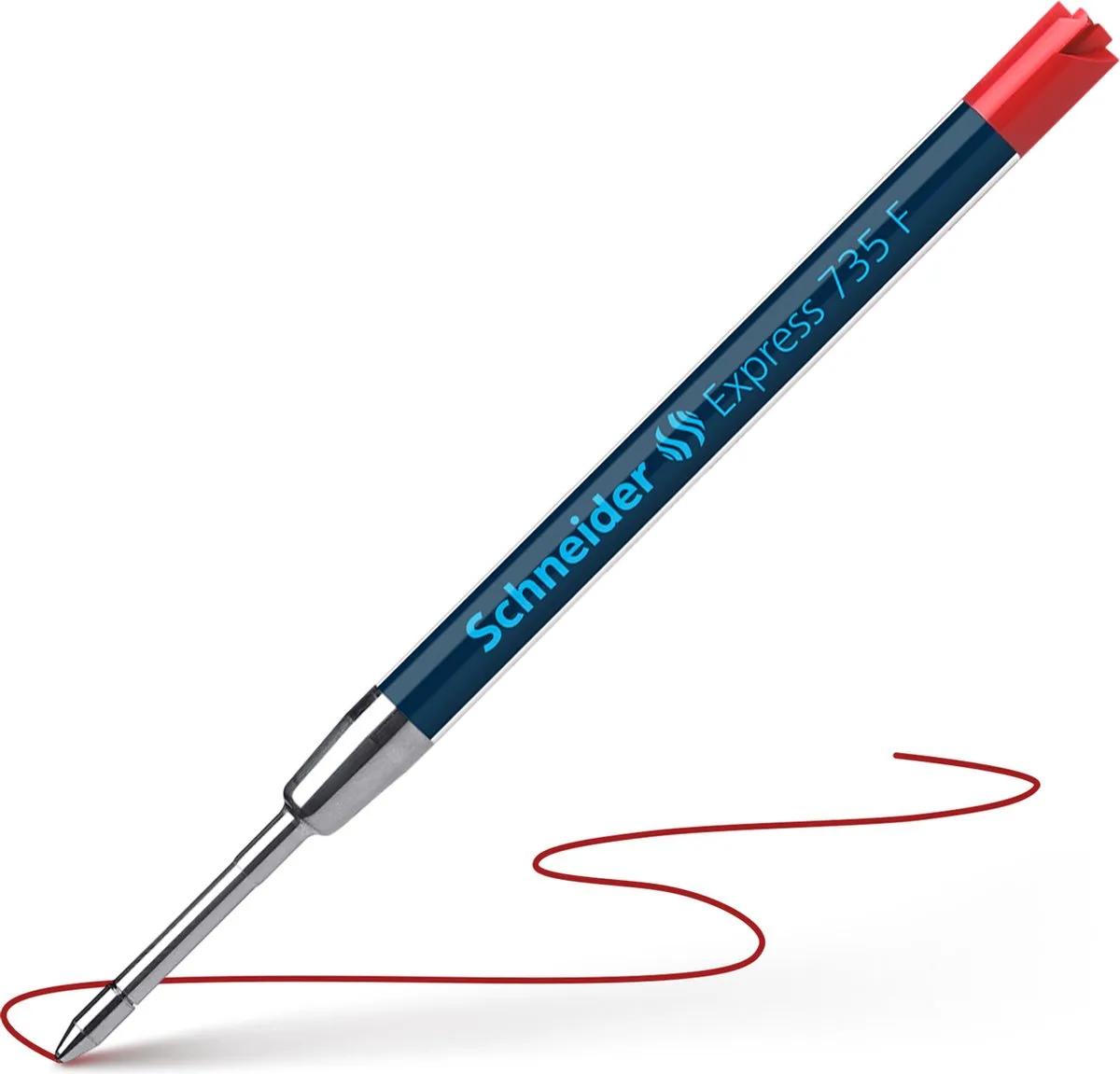 balpenvulling - Express 735 - F - rood - S-7352 by Schneider in Rood F 735 – product photo
