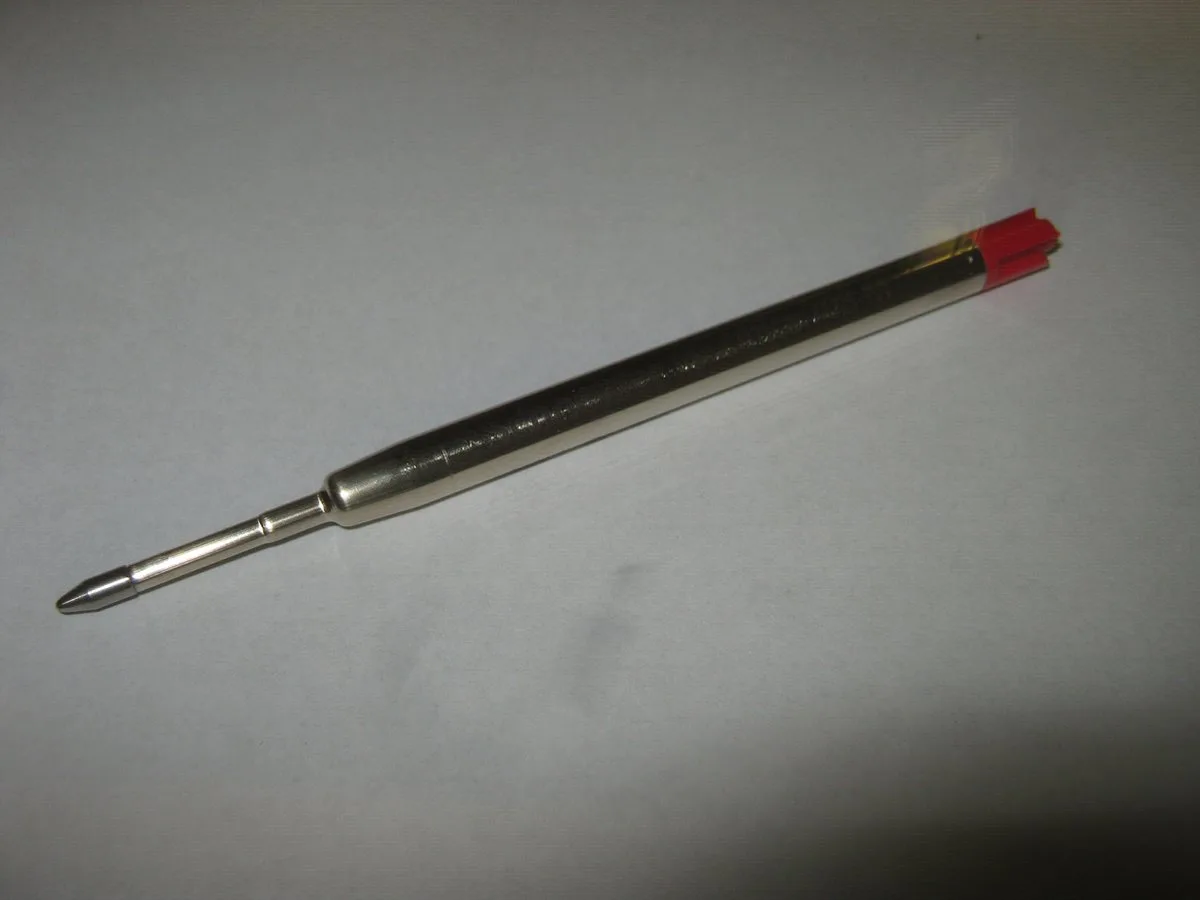 Balpenvulling Schneider Jumbo 7082 tbv Parker medium | per stuk fra Schneider i Rød – produktbillede