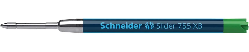 balpenvulling Slider 755 XB, groen van Schneider – productfoto