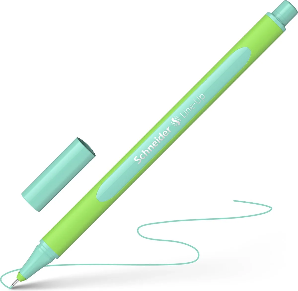 Fineliner - Line-Up - lijnbreedte 0,4mm - pastel -S-191033 van Schneider in Turquoise – productfoto