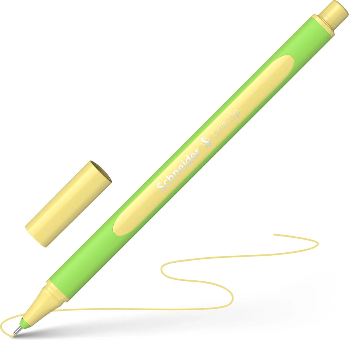 fineliner - Line-Up – lijnbreedte 0,4mm - S-191035 de Schneider en Pastel vanille – photo produit