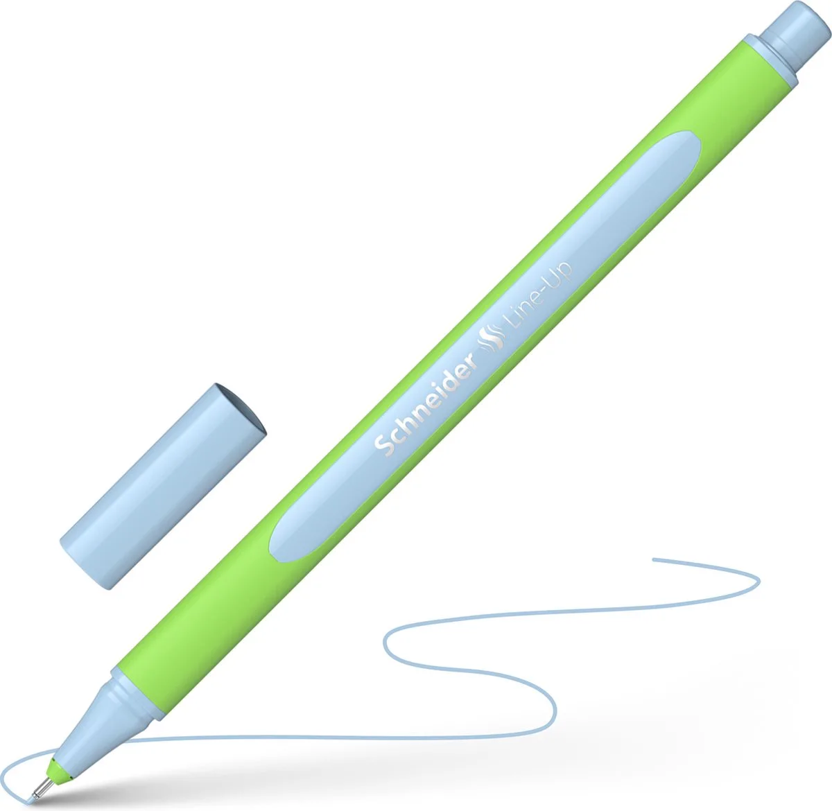 fineliner - Line-Up – lijnbreedte 0,4mm - S-191043 från Schneider i Pastel blauw – produktbild