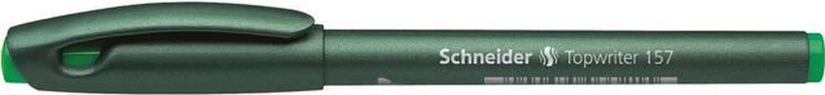 Fineliner Schneider Topwrit - 157 groen 0 - 8mm van Schneider in De (hoofd)kleur(en) van het product. – productfoto