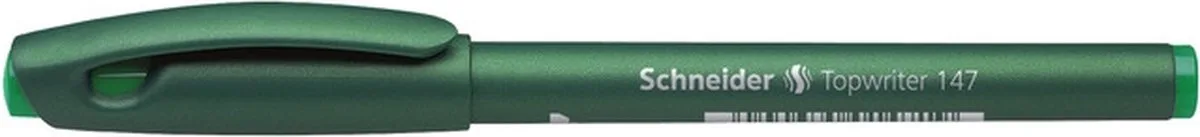 fineliner Schneider Topwriter 147 0,6 mm doos met 10 stuks de Schneider en Vert – photo produit