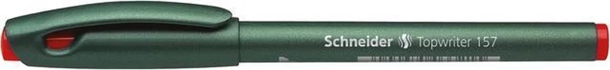 fineliner Schneider Topwriter 157 0,8 mm doos met 10 stuks de Schneider en Rouge – photo produit