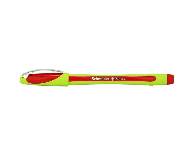 Fineliner XPress, (1-tlg), dokumentenecht, mit Kappe van Schneider in Rood – productfoto