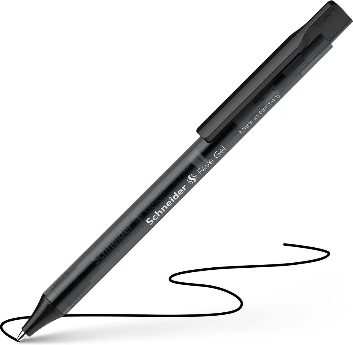 gelpen - Fave - 0.4mm - S-101101-20 fra Schneider i Sort – produktbillede