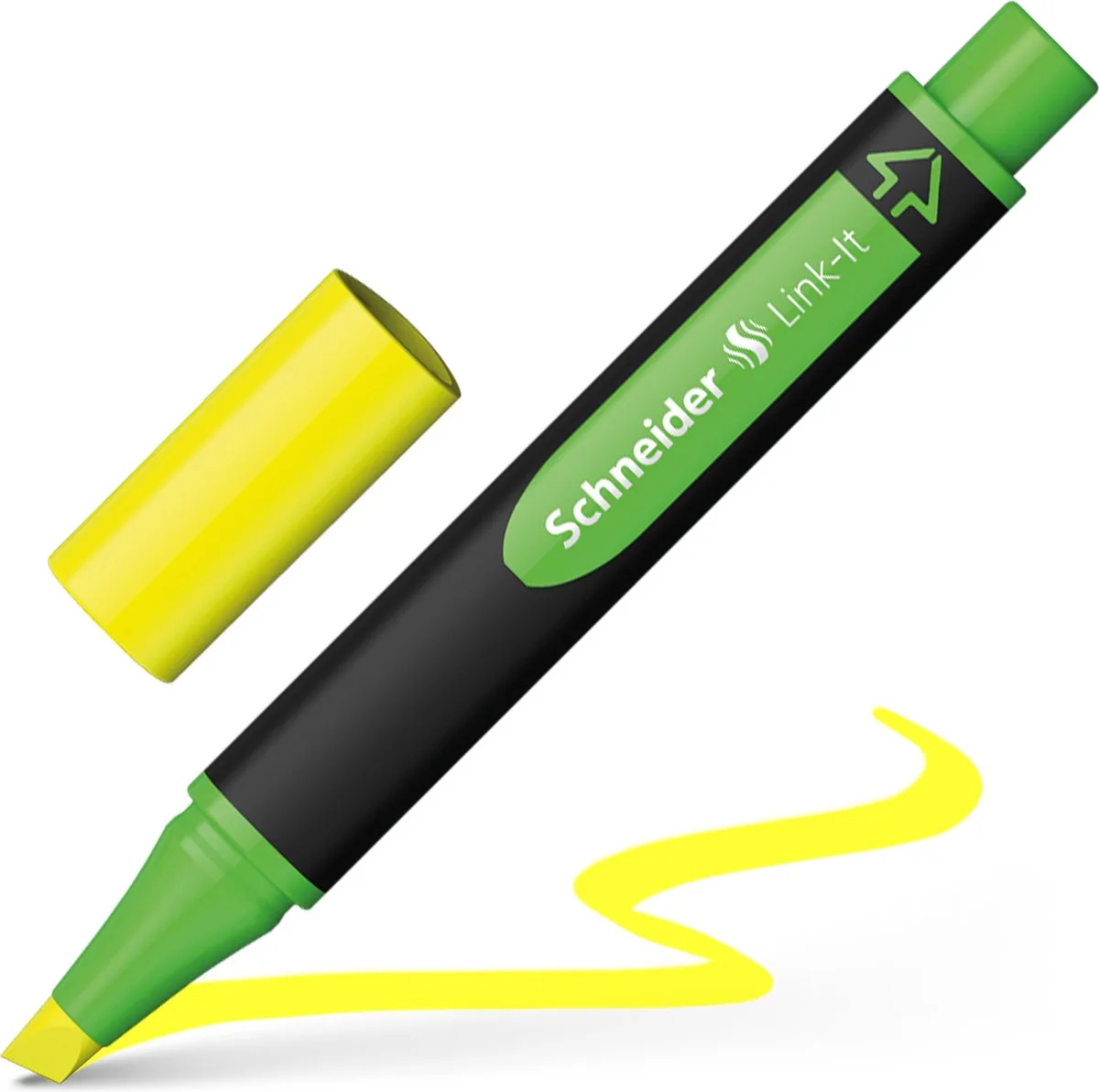 highlighter - Link-it - S-119205 fra Schneider i Gul – produktbillede
