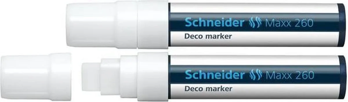 krijtmarker - Maxx 260 - 2 stuks - krijtstift - S-126049-2 de Schneider en Blanc – photo produit