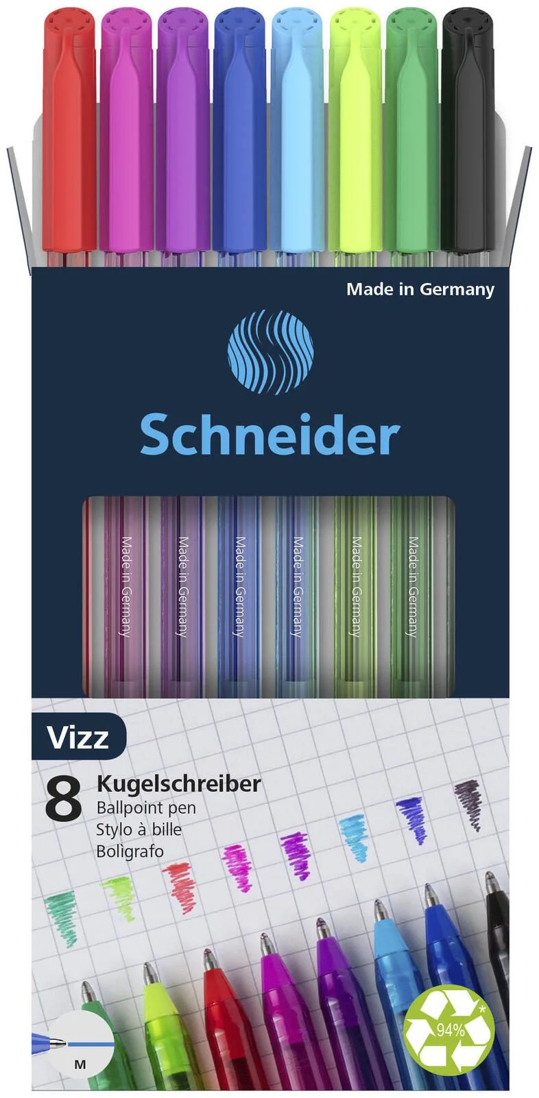 Kugelschreiber 0.7 mm Mehrfarbig von Schneider – Produktfoto