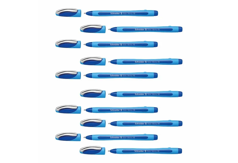 Kugelschreiber Slider Memo XB 10er-Pack by Schneider in Blue – product photo
