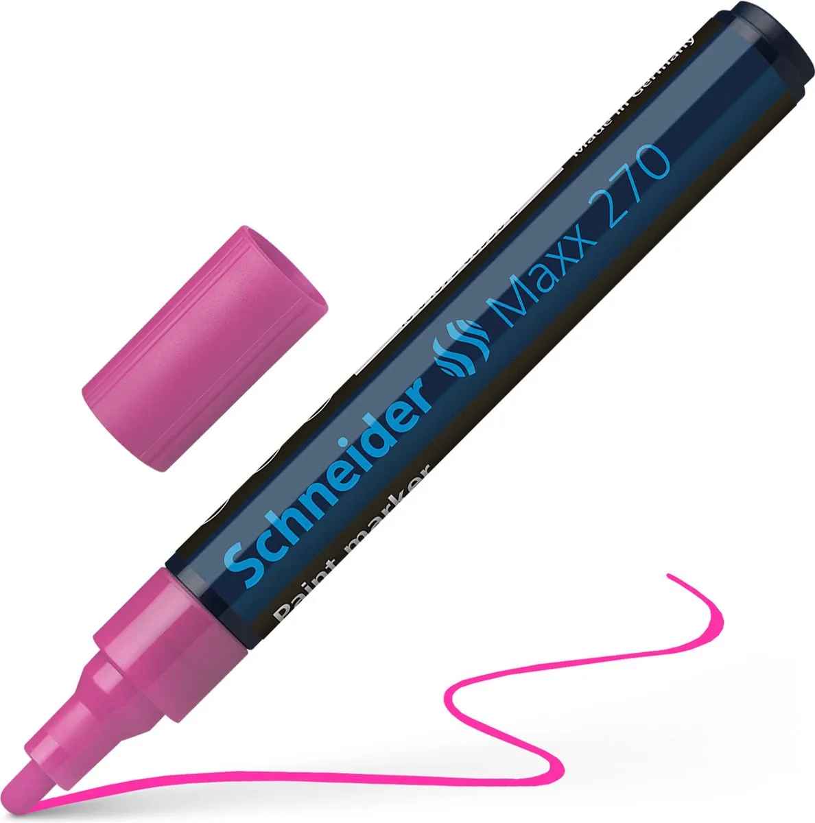 lakmarker - Maxx 270 - 1-3 mm - S-127009 de Schneider en Rose – photo produit