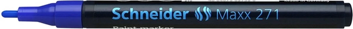 lakmarker Schneider Maxx 271 1-2 mm doos met 10 stuks de Schneider en Bleu – photo produit