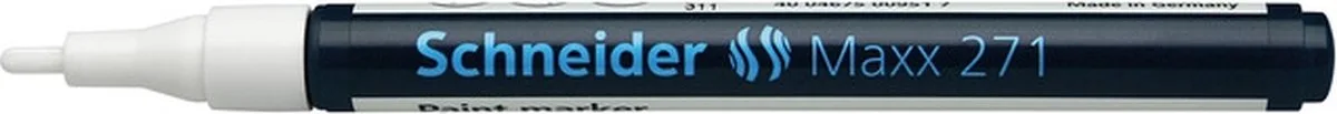 lakmarker Schneider Maxx 271 1-2 mm doos met 10 stuks de Schneider en Blanc – photo produit