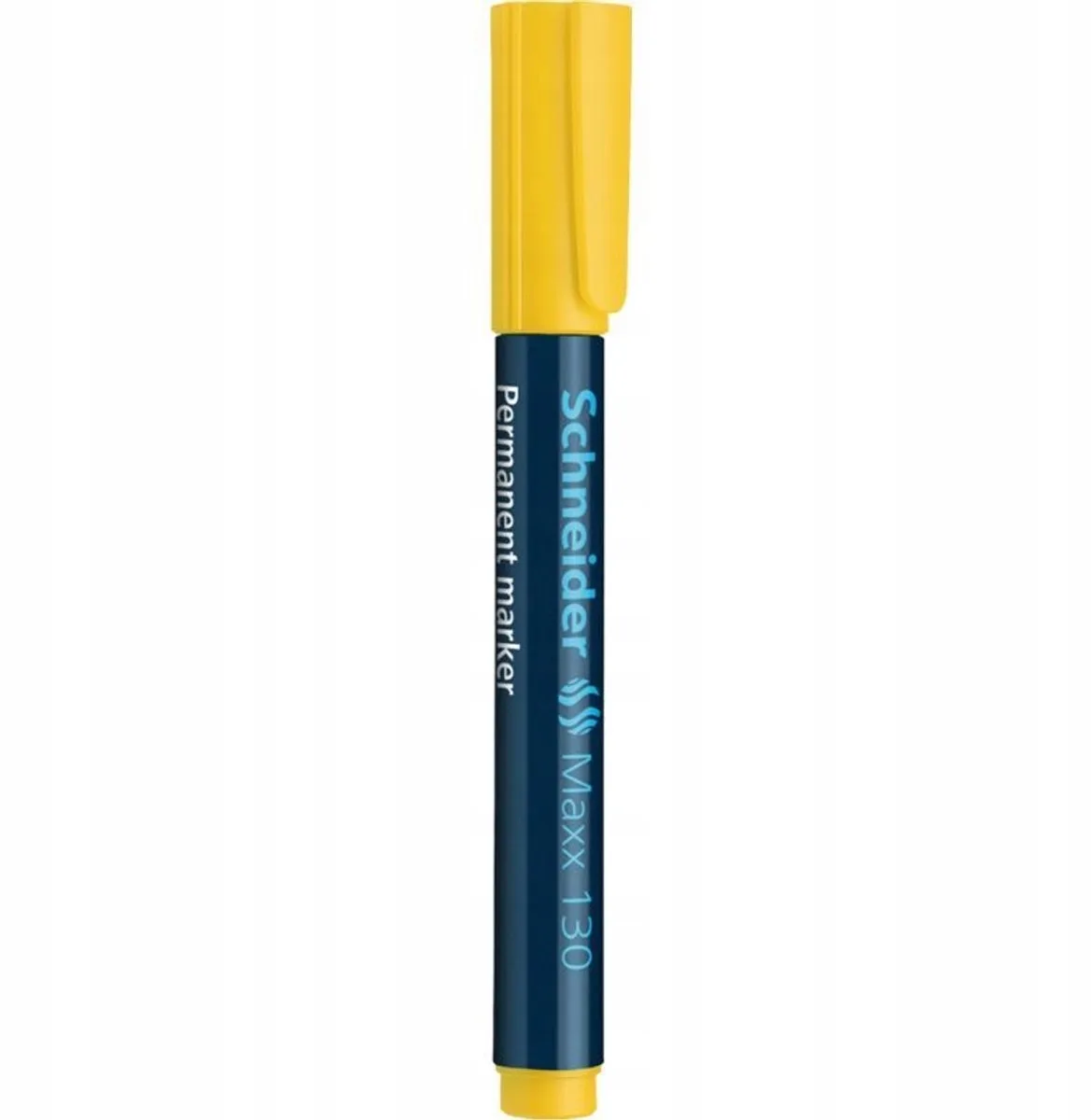 Maxx 130 Permanente Marker - Voor Glas, Plastic & Meer de Schneider en Jaune – photo produit
