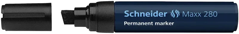 Maxx 280 128001 Permanentmarker Schwarz wasserfest: Ja de Schneider – photo produit