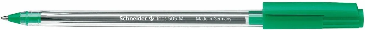 Pen Schneider Tops 505 M (50 Stuks) van Schneider in Groen – productfoto