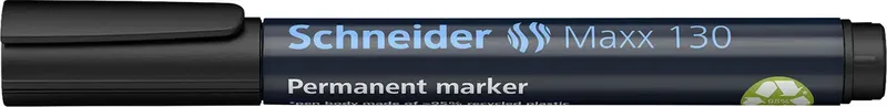Permanent marker Schneider Maxx 130 rond 1-3mm zwart fra Schneider – produktbillede 2 af 2
