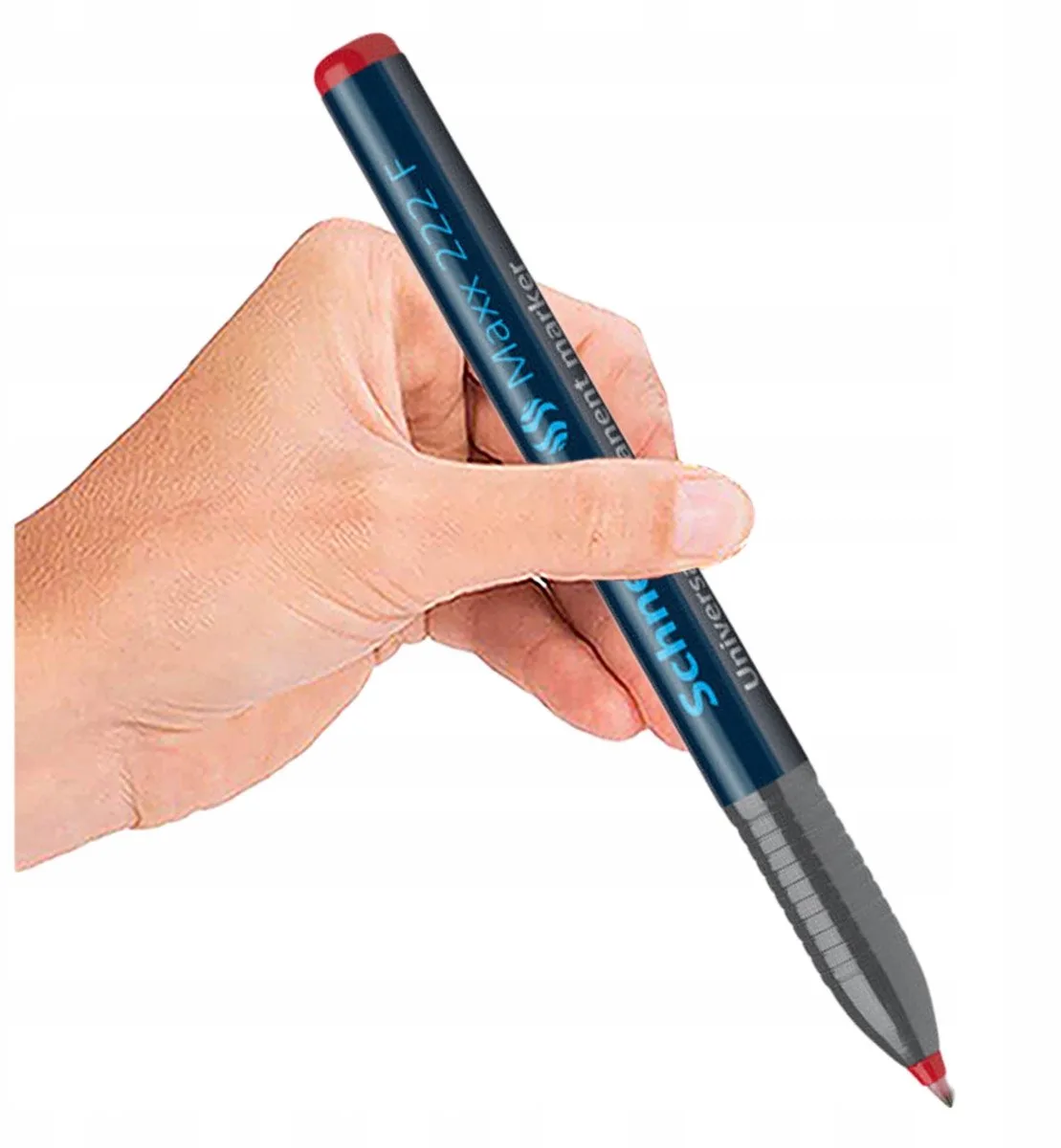 Permanente Marker 0,7 mm - Ideaal voor folies en gladde oppervlakken de Schneider en Rouge – photo produit
