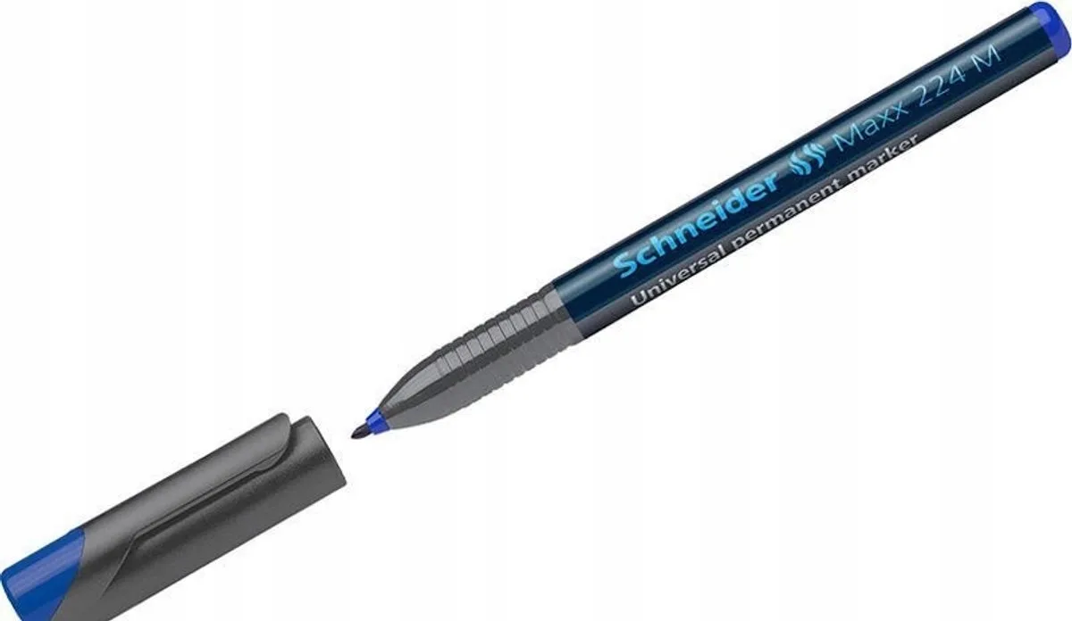 Permanente Marker 1.0mm - Sneldrogend & Veelzijdig de Schneider en Bleu – photo produit