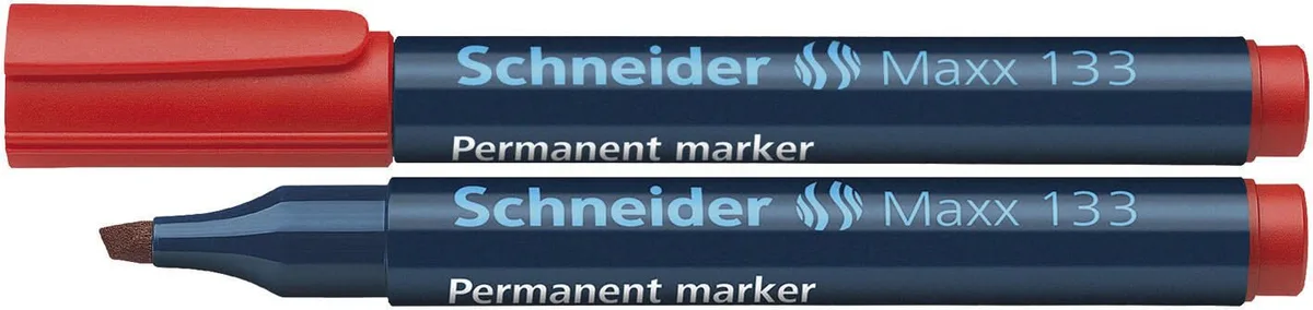 Permanentmarker 1.0 - 4.0 mm Rot by Schneider – product photo